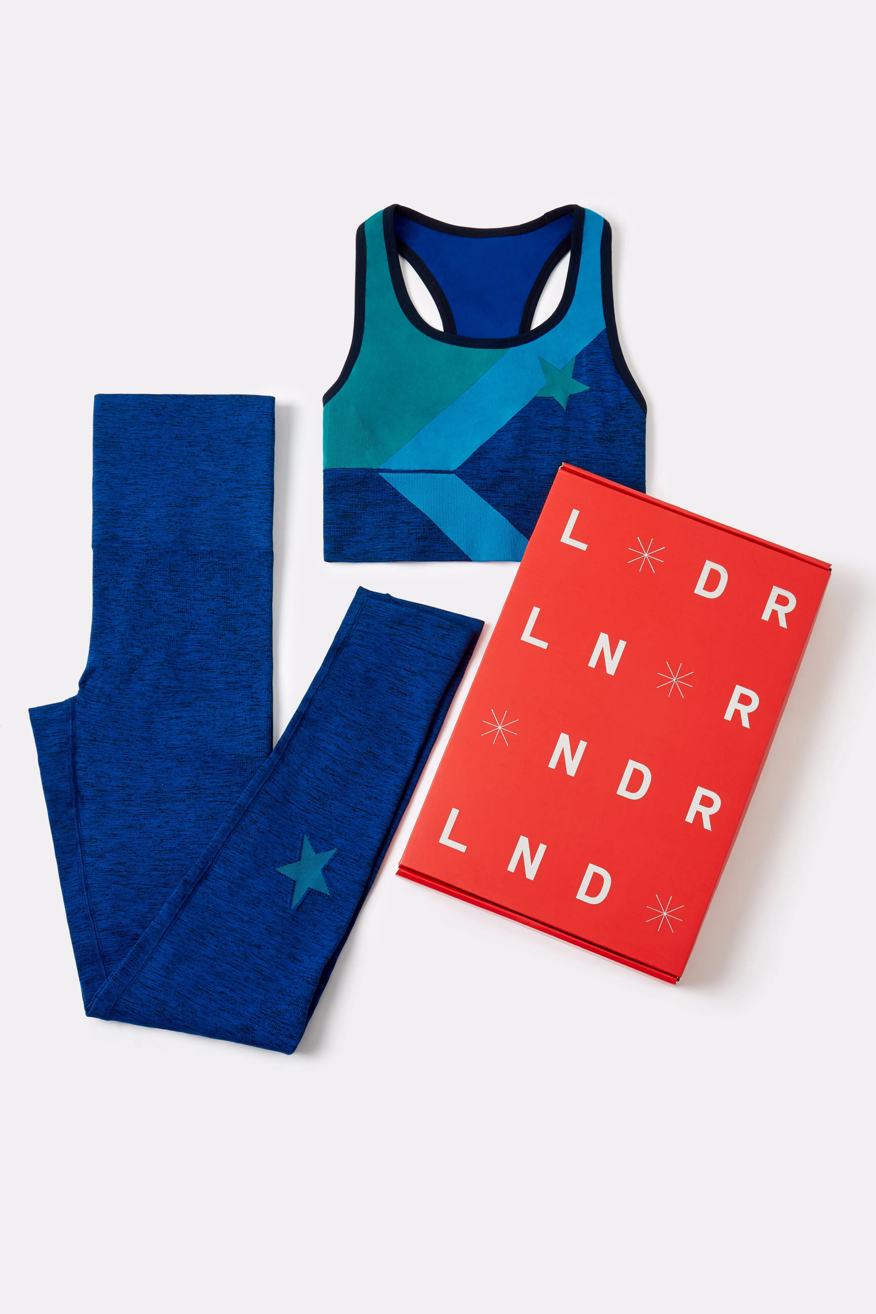 *限量版* Sports Bra & Leggings - Cornflower blue