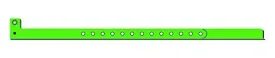 1/2" Plastic Wristbands - Glow Green (100ct)