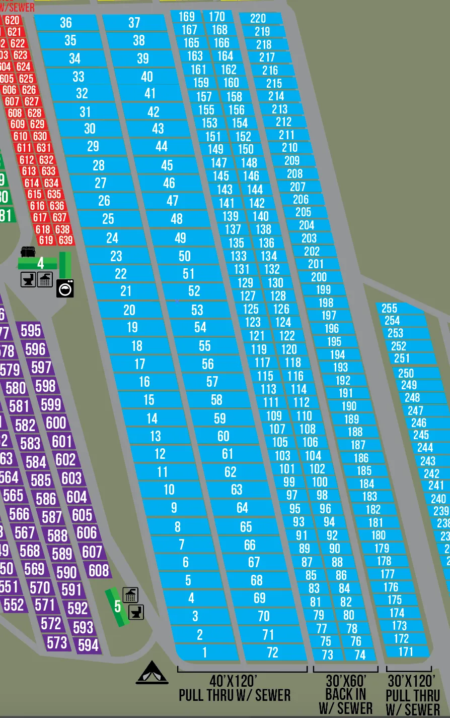 2025 Pan Head RV Park PULL THROUGH (288 - 317)