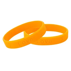 Adult Kidney Cancer Awareness Silicone Bracelet Wristbands