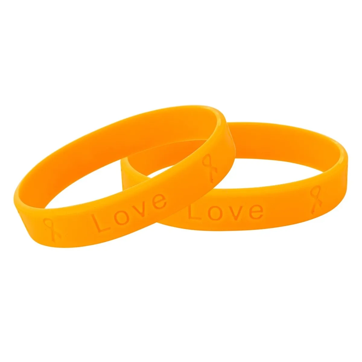 Adult Kidney Cancer Awareness Silicone Bracelet Wristbands