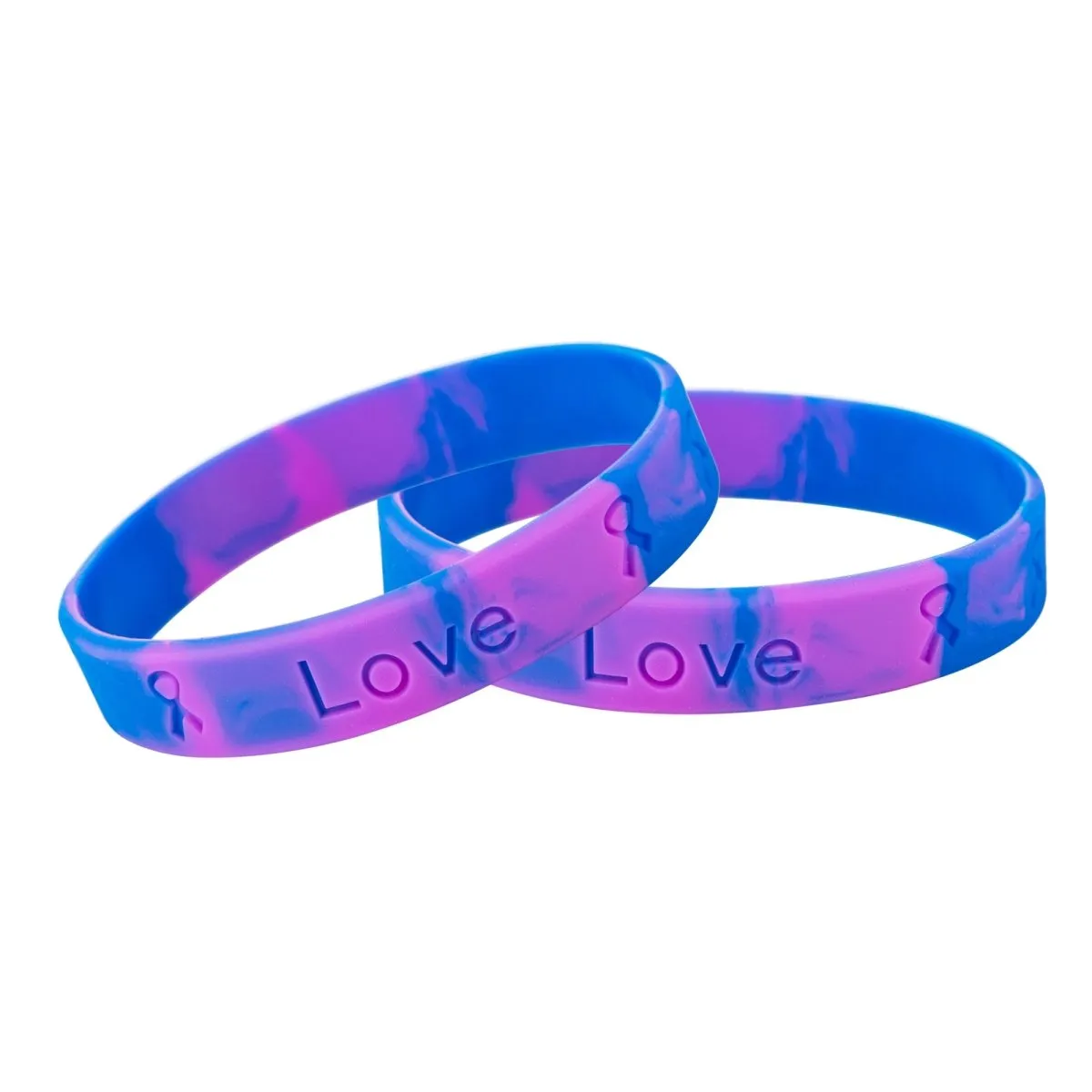 Adult Pediatric Stroke Awareness Silicone Bracelet Wristbands