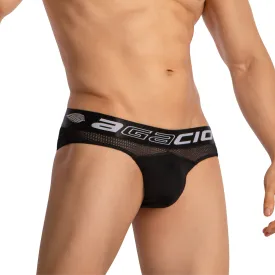 Agacio Men's Sheer Thongs AGJ042