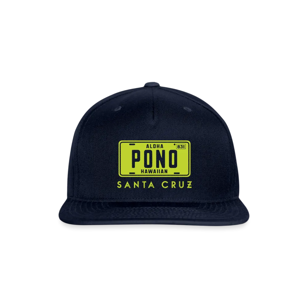 Aloha Pono Hawaiian Snapback Hat