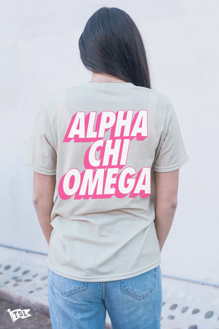 Alpha Chi Omega Pop Tee