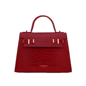 Ava Croco  11" - Dark Red