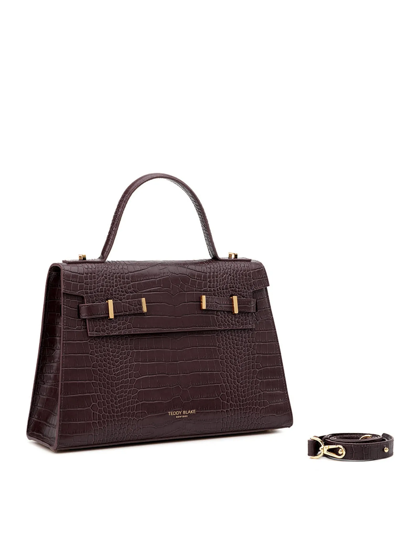 Ava Croco  14" - Dark Brown