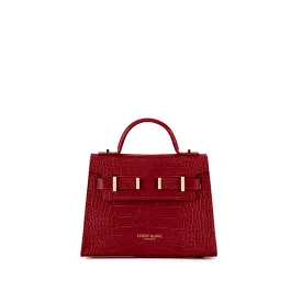 Ava Croco  9" - Dark Red