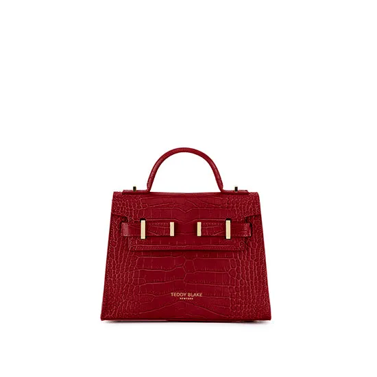 Ava Croco  9" - Dark Red