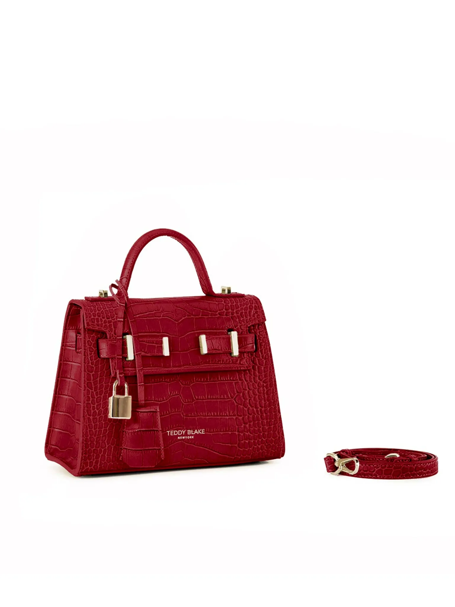 Ava Croco  9" - Dark Red