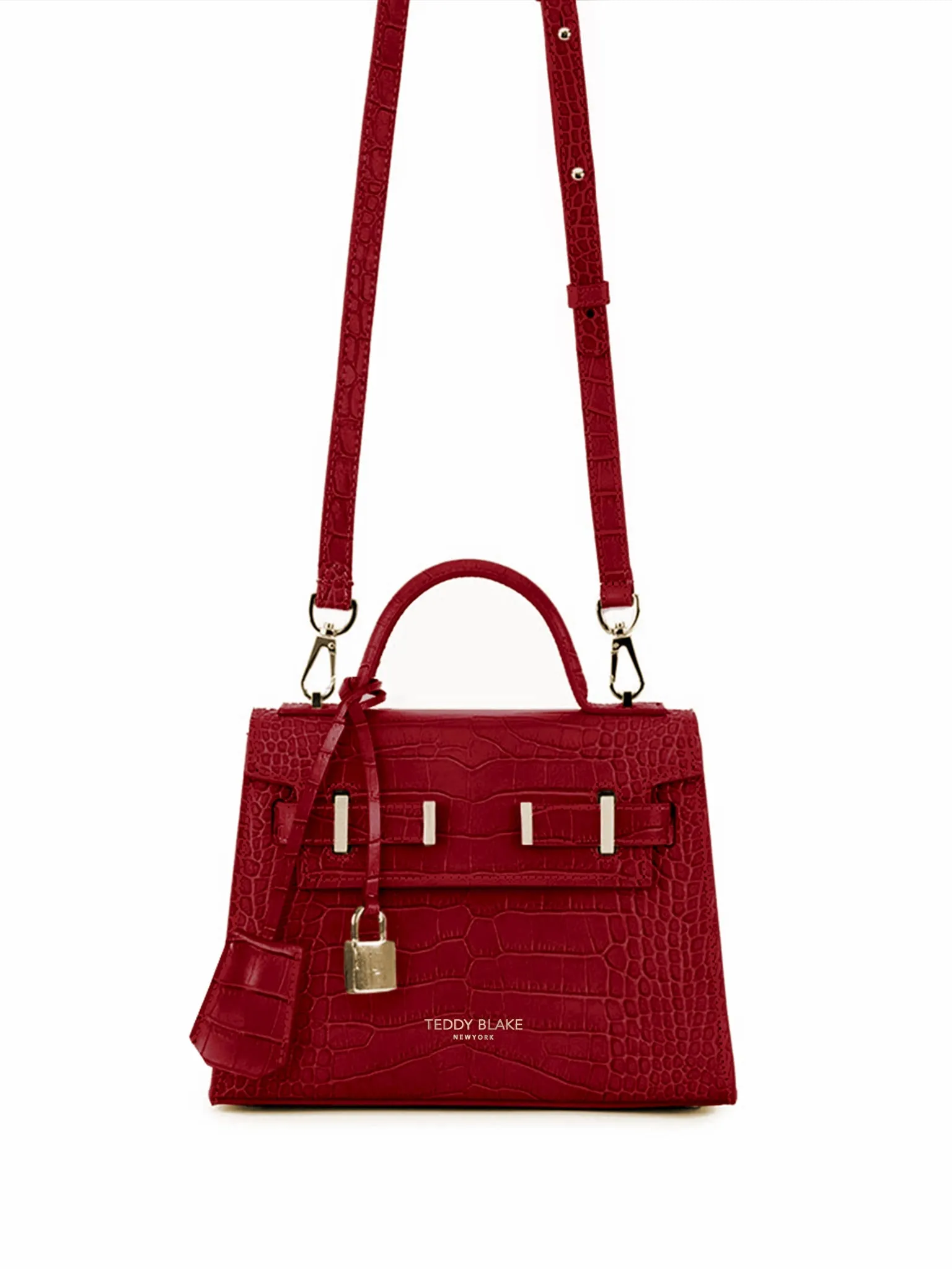 Ava Croco  9" - Dark Red