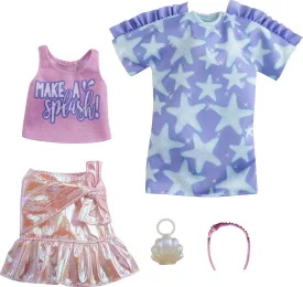 Barbie Fashions 2-Pack Clothing Set Star Print