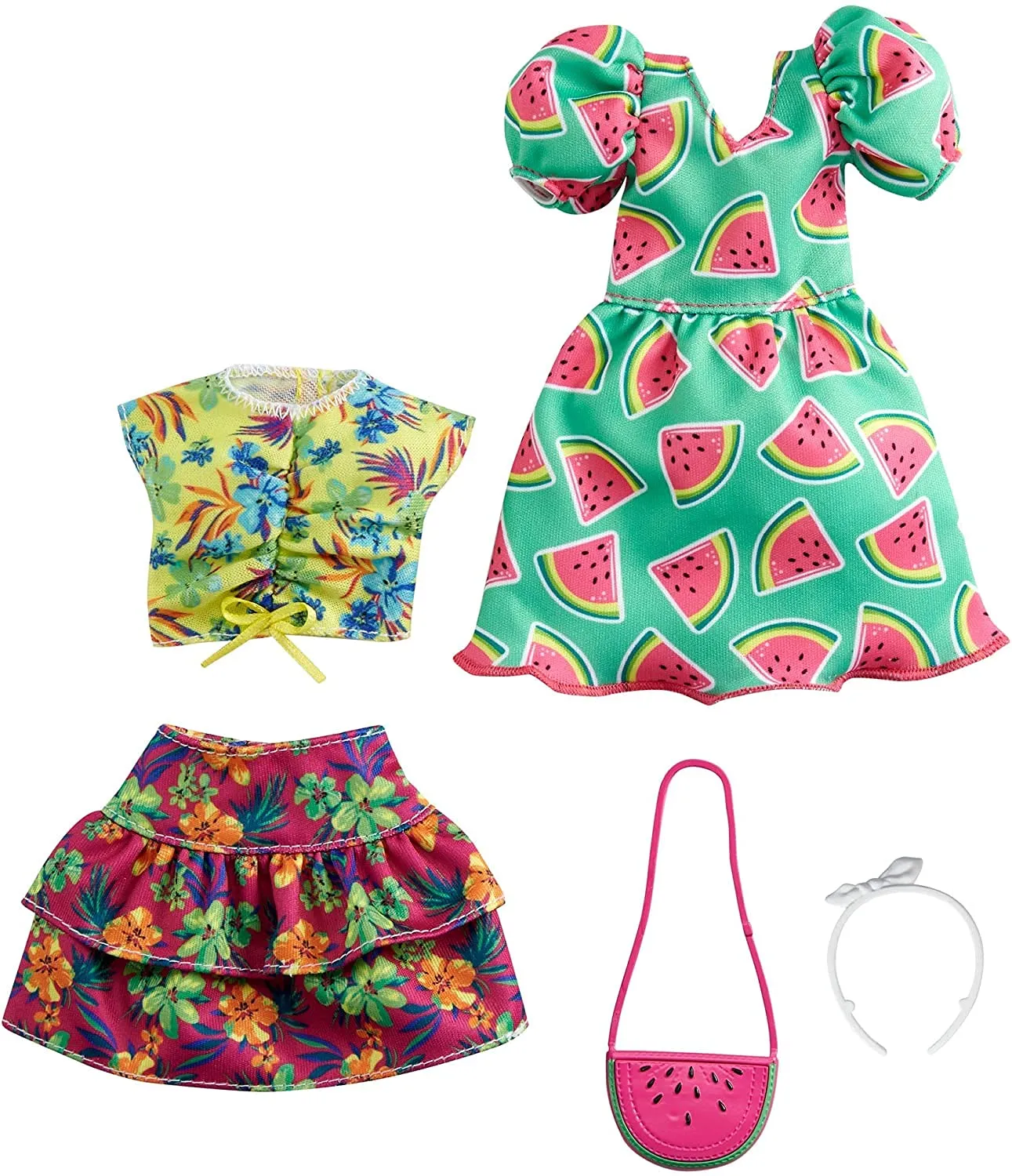 Barbie Fashions 2-Pack Clothing Set Watermelon Print