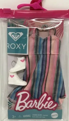 Barbie Fashions Roxy Striped Dress Fashion Pack