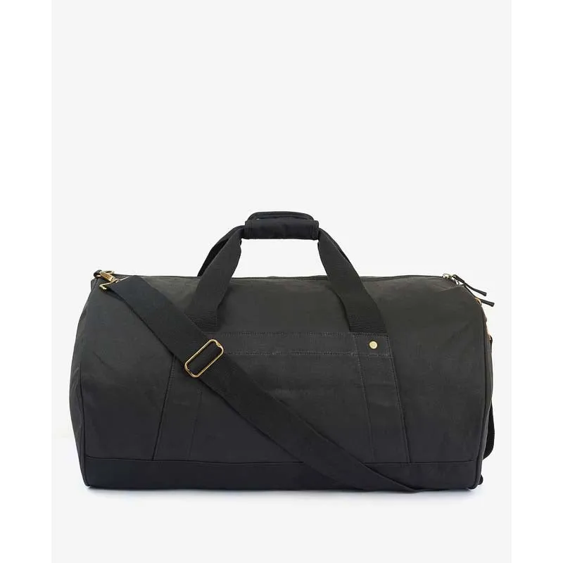 Barbour Explorer Wax Duffle Bag - Black