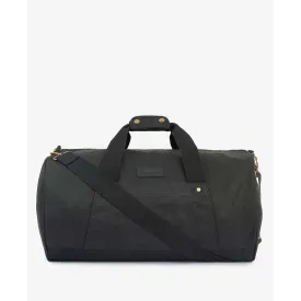 Barbour Explorer Wax Duffle Bag - Black