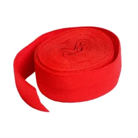 ByAnnie's 3/4" Fold-Over Elastic 2 Yard Package Atom red