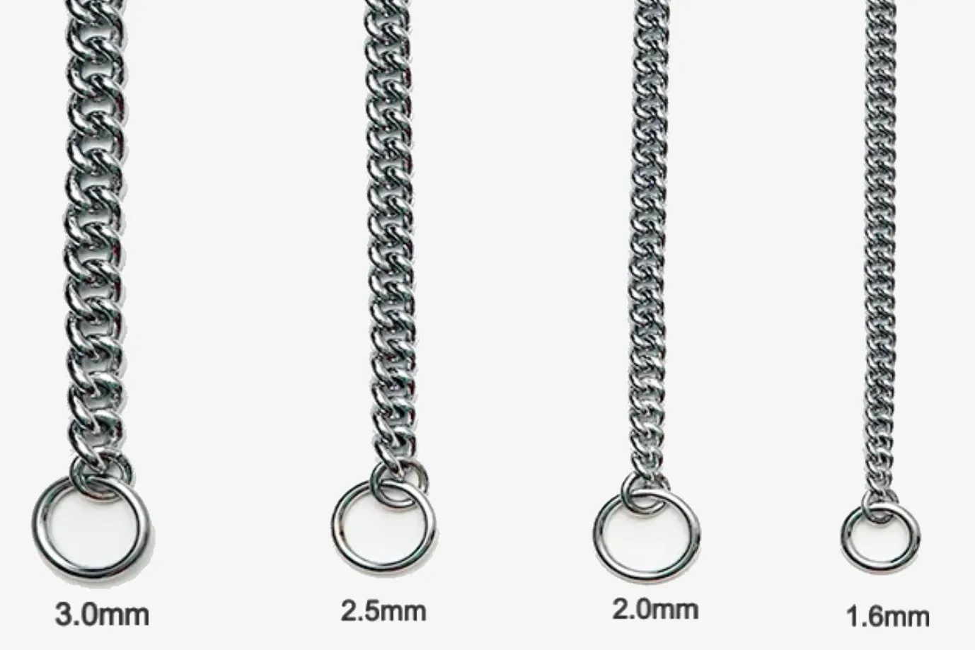 Chrome Flat Show Chain