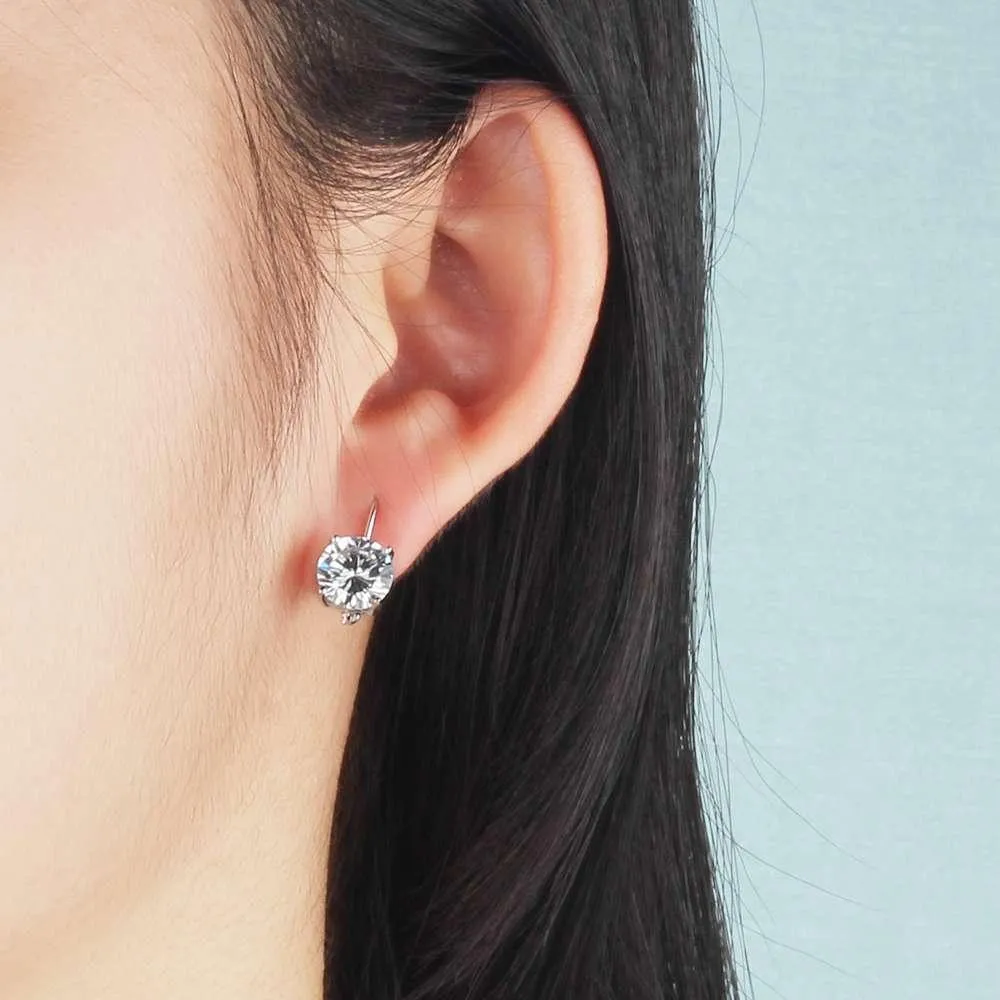 Cubic Zirconia Earrings for Women Mini Hoop Earrings