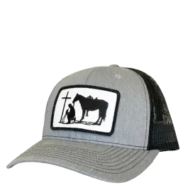 Dally Up Men's Grey Cowboy Praying Cap