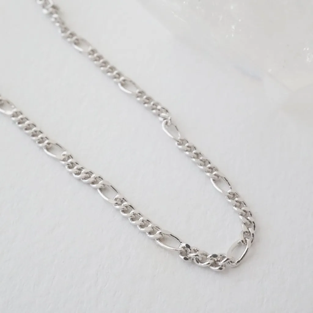 Figaro Chain Choker-Necklace