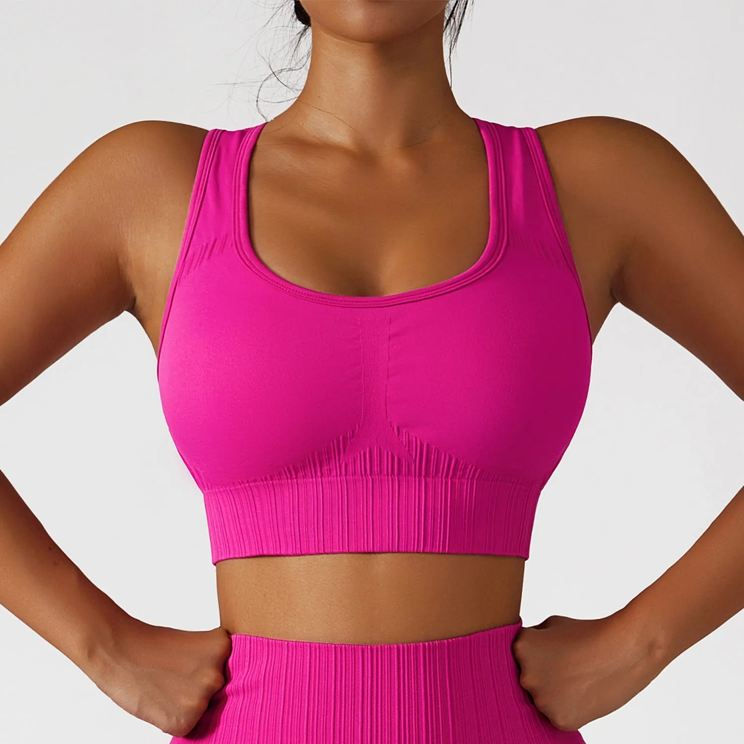 Fitness Gym Padded Sports Bra