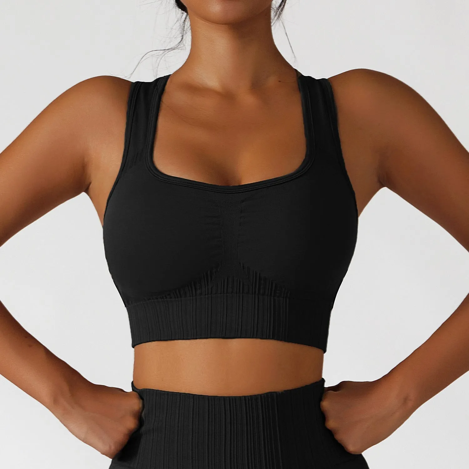 Fitness Gym Padded Sports Bra