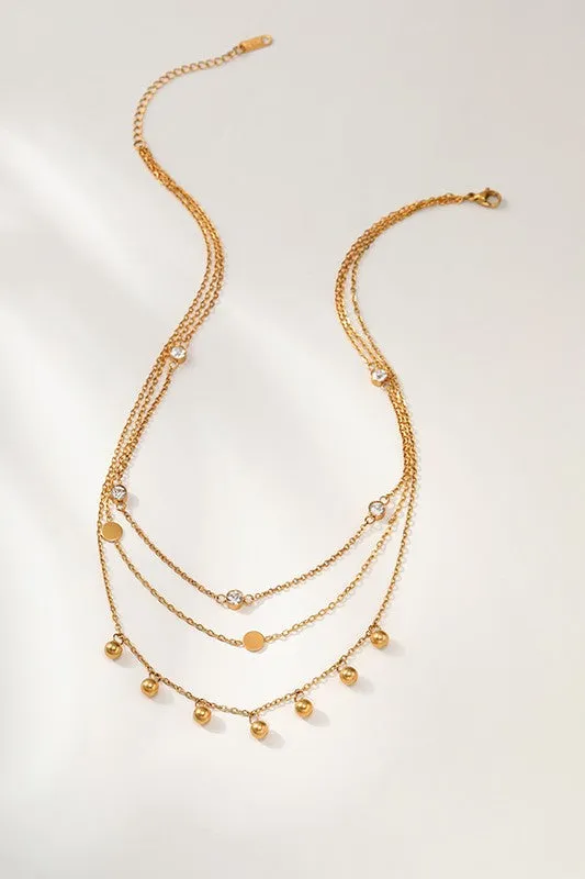 Helene Triple Layer Necklace