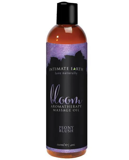 Intimate Earth Bloom Massage Oil - 120 Ml Peony Blush