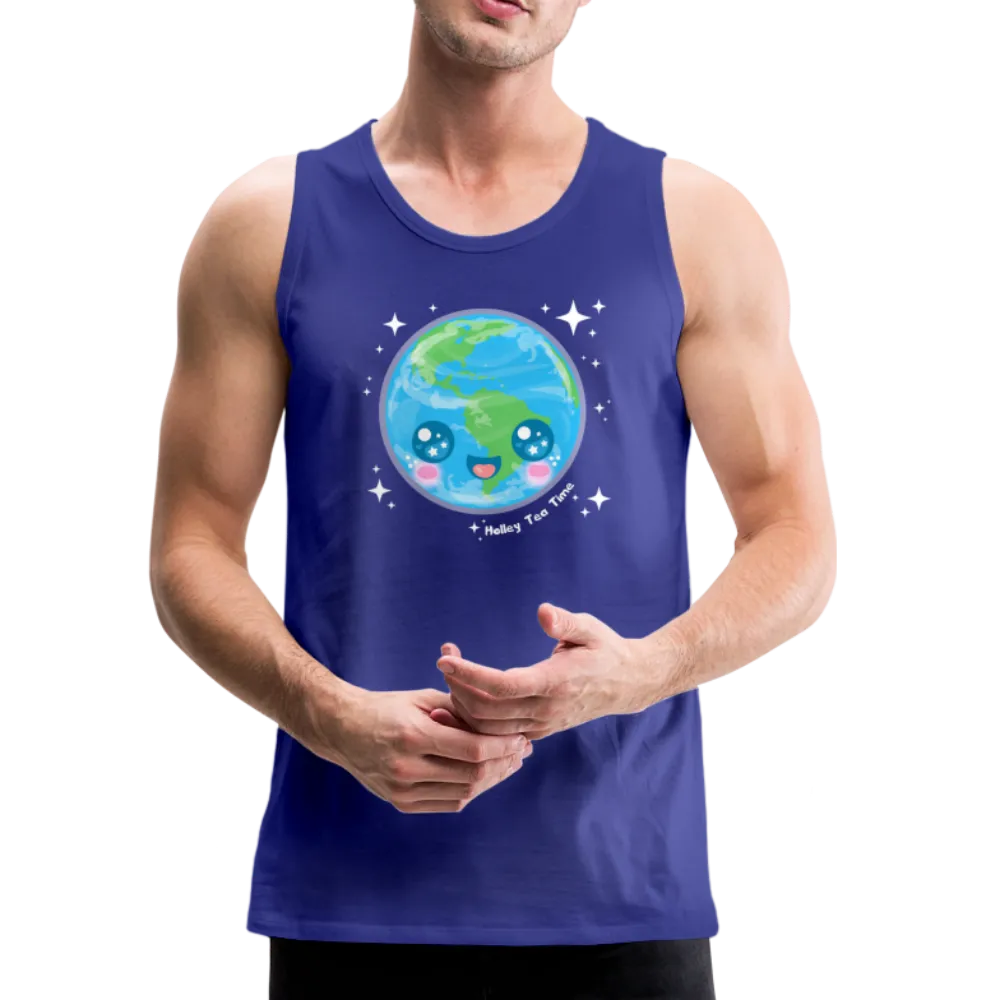 Kawaii Earth Men’s Premium Tank