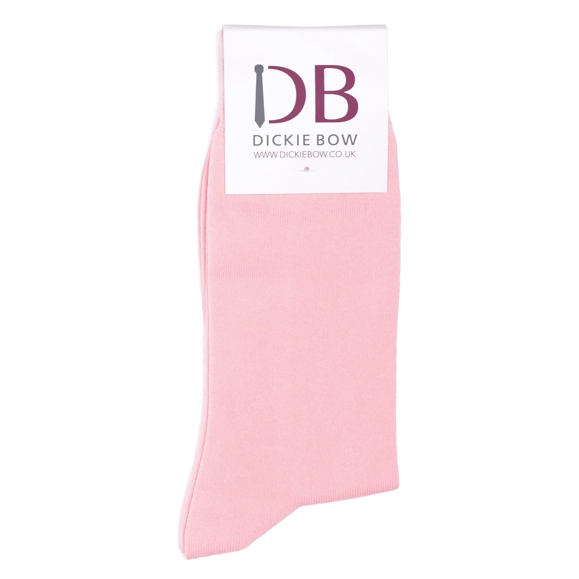 Kids Pink Cotton Blend Socks