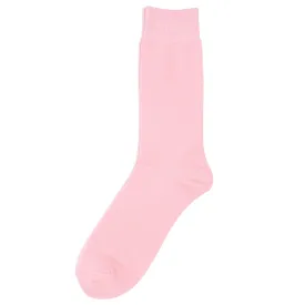 Kids Pink Cotton Blend Socks