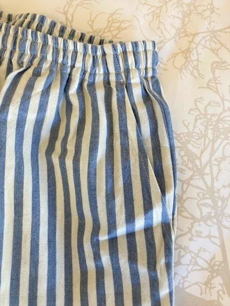 Ladies Short Natural/Blue