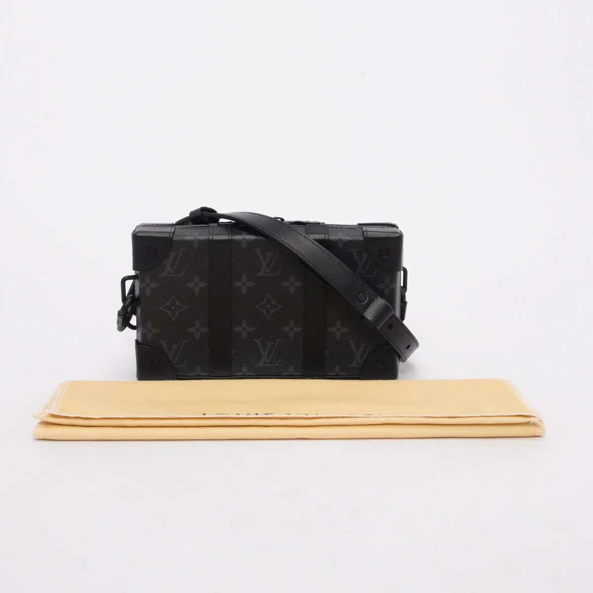 Louis Vuitton Monogram Eclipse Soft Trunk Wallet Bag