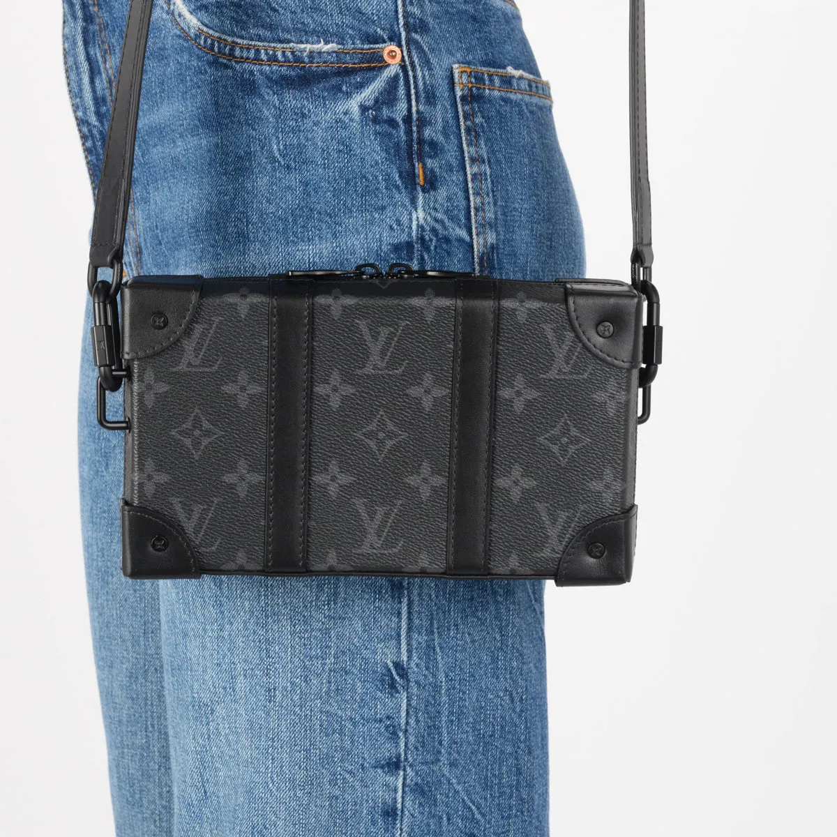 Louis Vuitton Monogram Eclipse Soft Trunk Wallet Bag