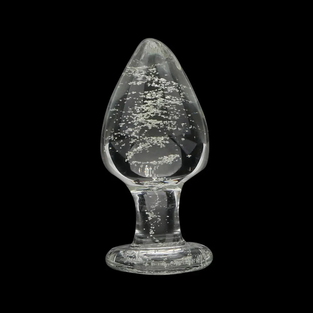 Luminous Glass Anal Plug - Erotic Jewelry Anal Beads Butt Plug