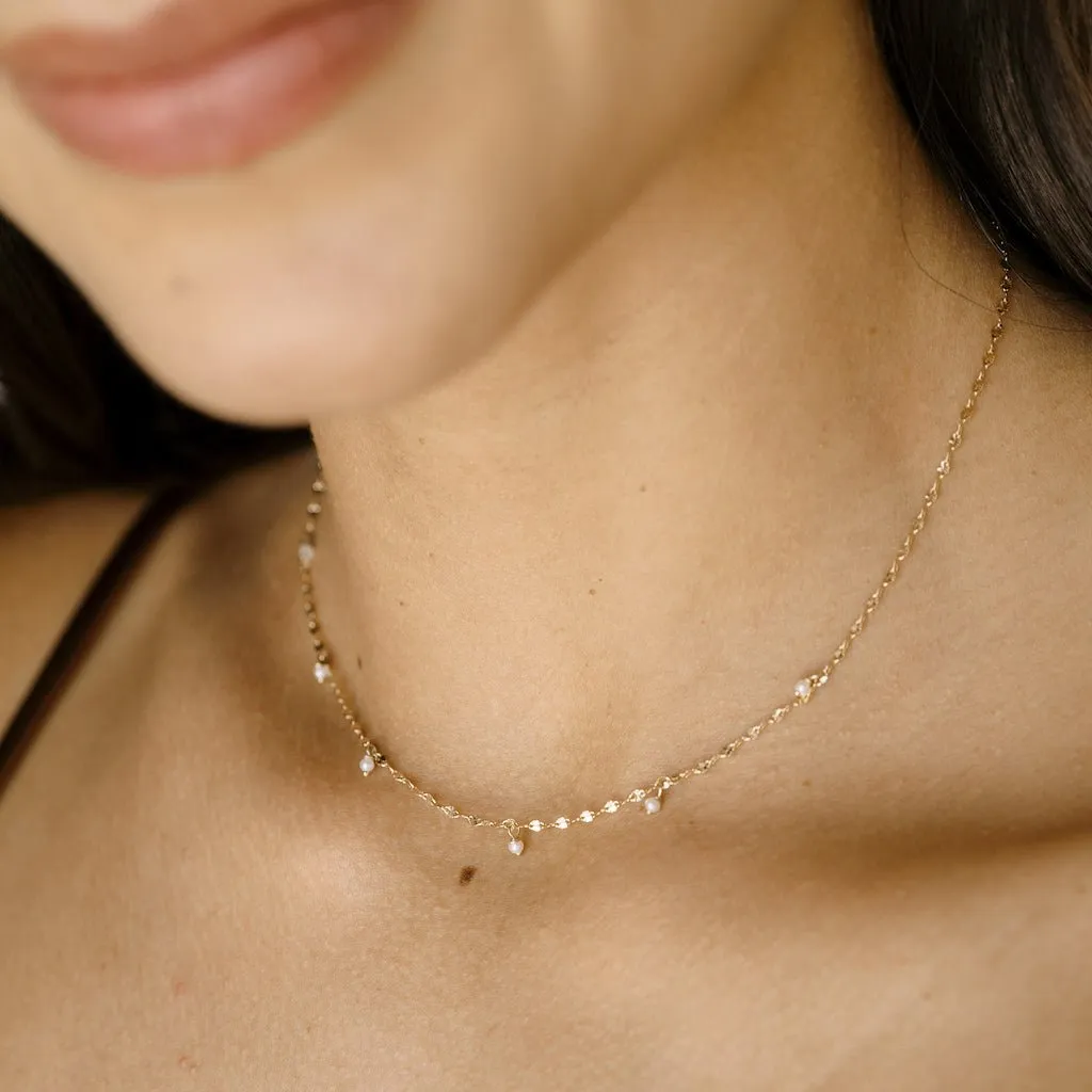 Margo Pearl Drop Necklace