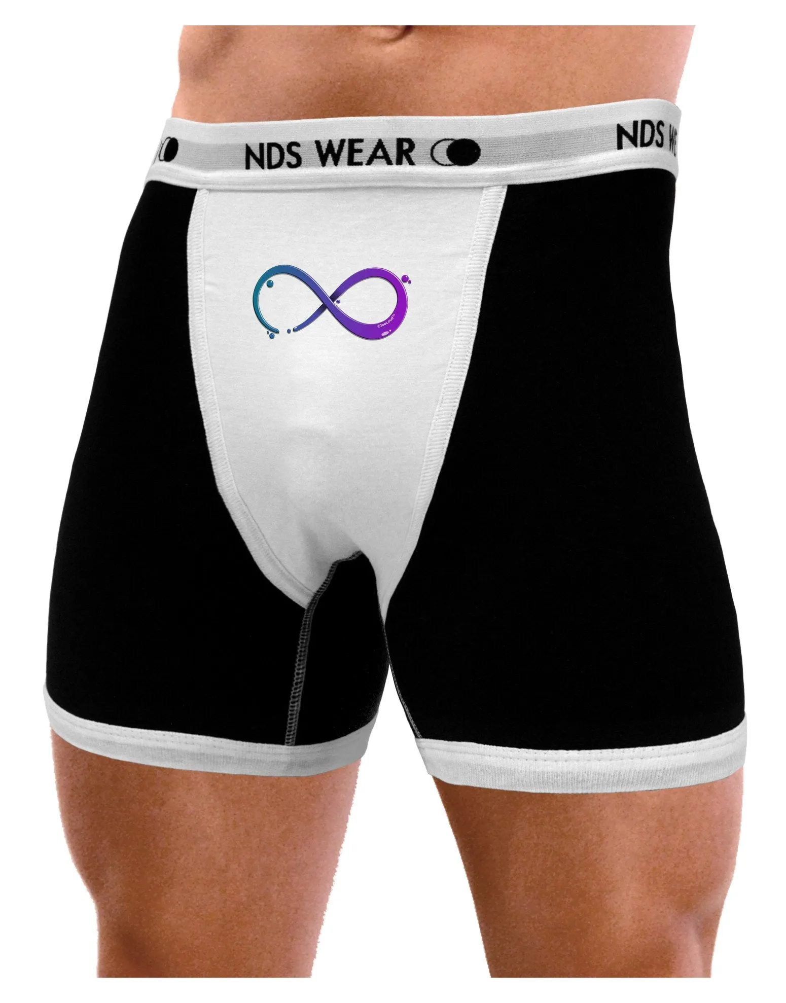 Painted Infinity Mens Boxer Brief Underwear