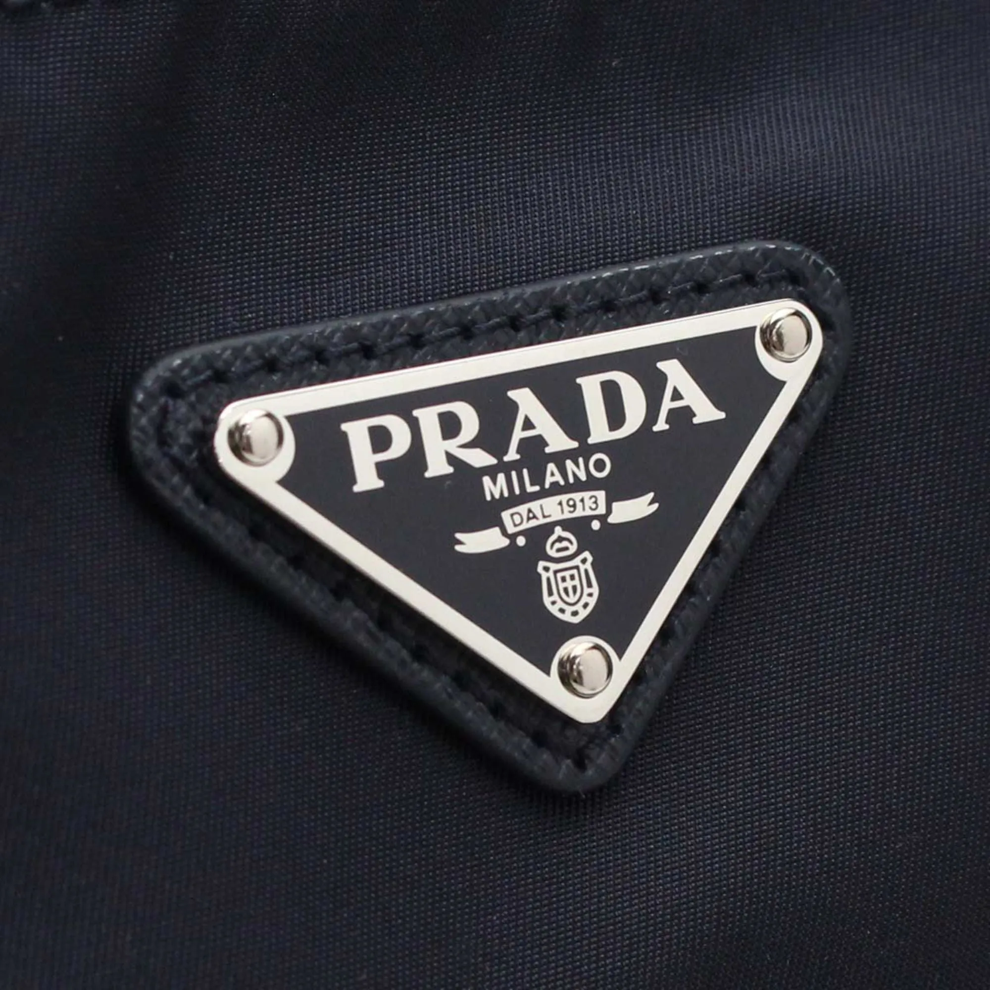 Prada Tessuto Nylon Sport Black Messenger Crossbody Bag