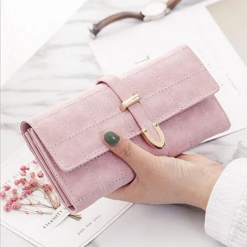 Purse Women Wallet Women Leather Wallet High Quality Purse Female Clutch Arrow Hasp Wallet Card Holder Candy Carteira Feminina