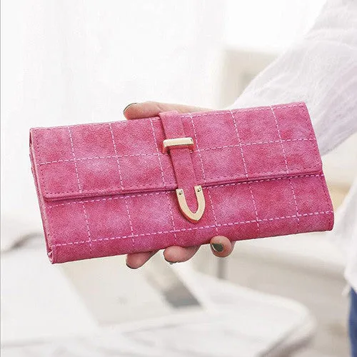 Purse Women Wallet Women Leather Wallet High Quality Purse Female Clutch Arrow Hasp Wallet Card Holder Candy Carteira Feminina