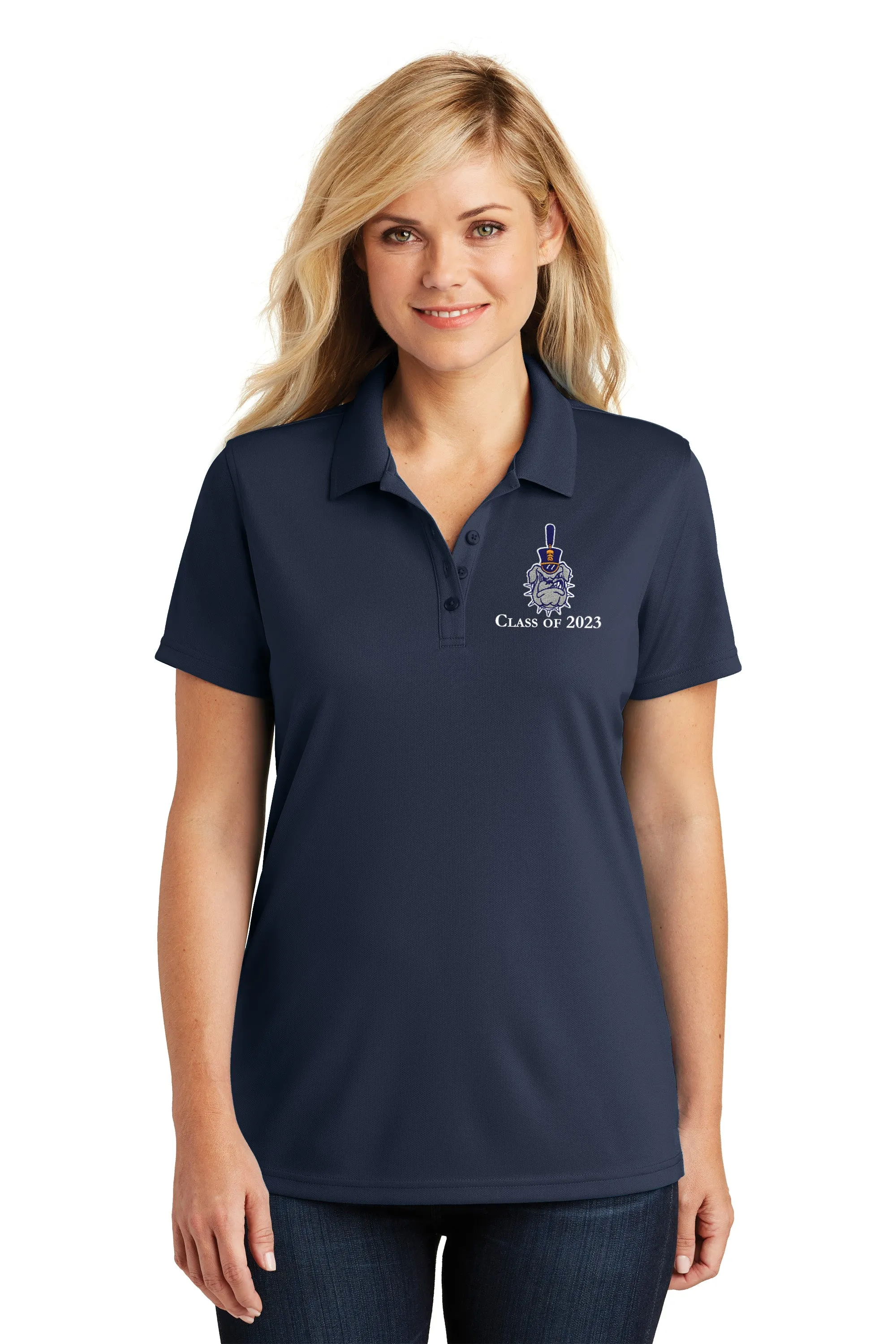 The Citadel, Class of 2023 Spike Ladies UV Micro-Mesh Polo Shirt