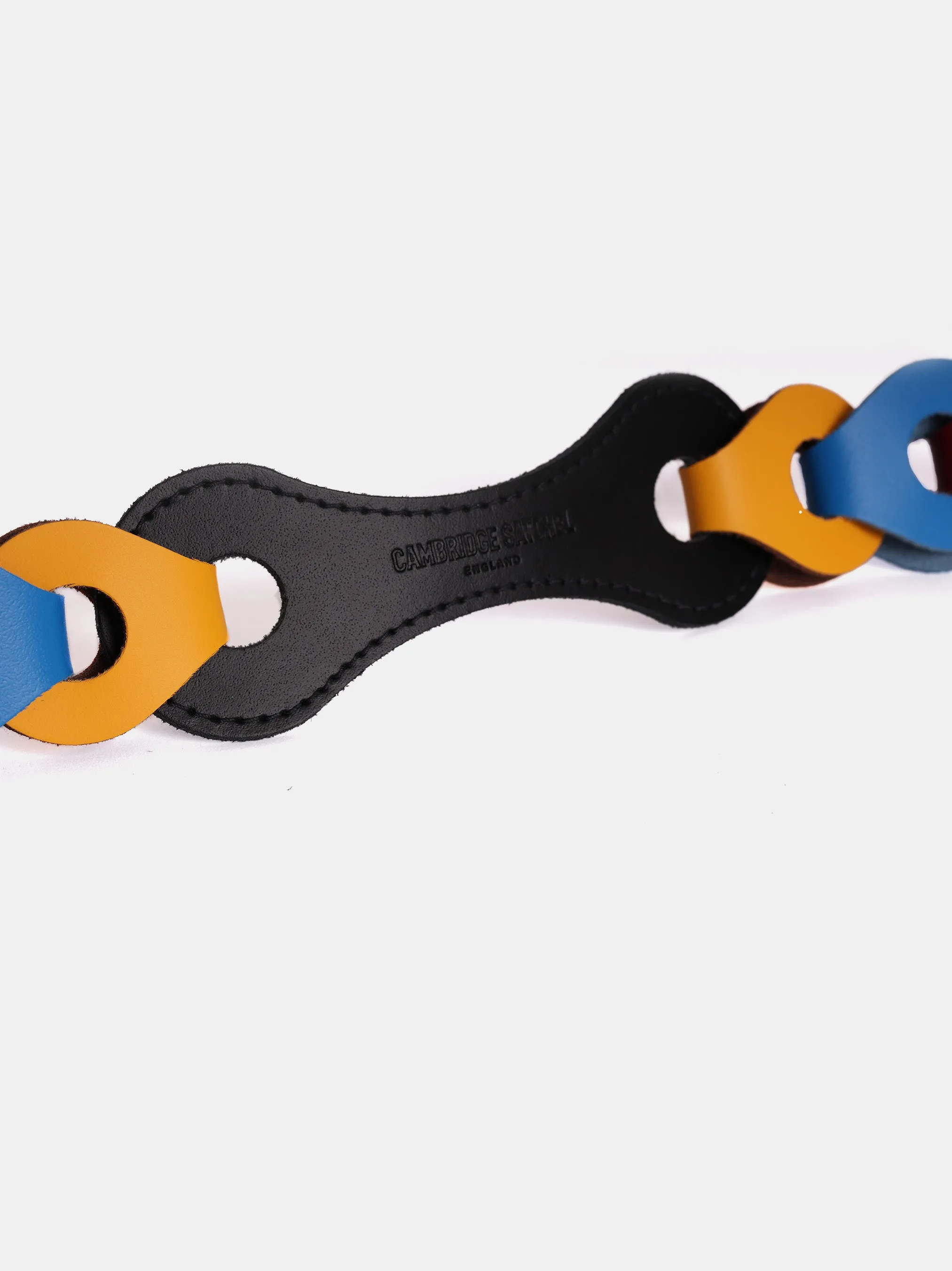 The Loop Strap - Azurite, Yellow, Black, Malachite & Red