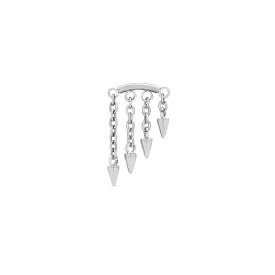 Trident Threadless 4 Dangles Spike Chains