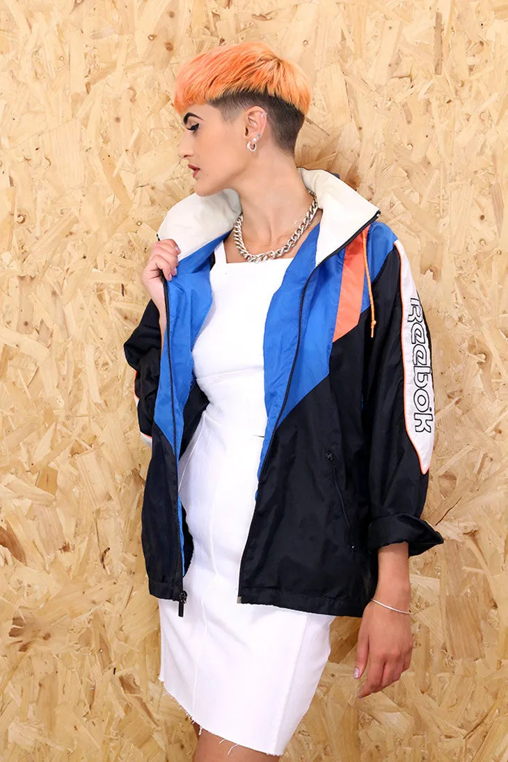 Vintage Reebok 90s Rewind Windbreaker