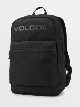 Volcom School Backpack - Black on Black